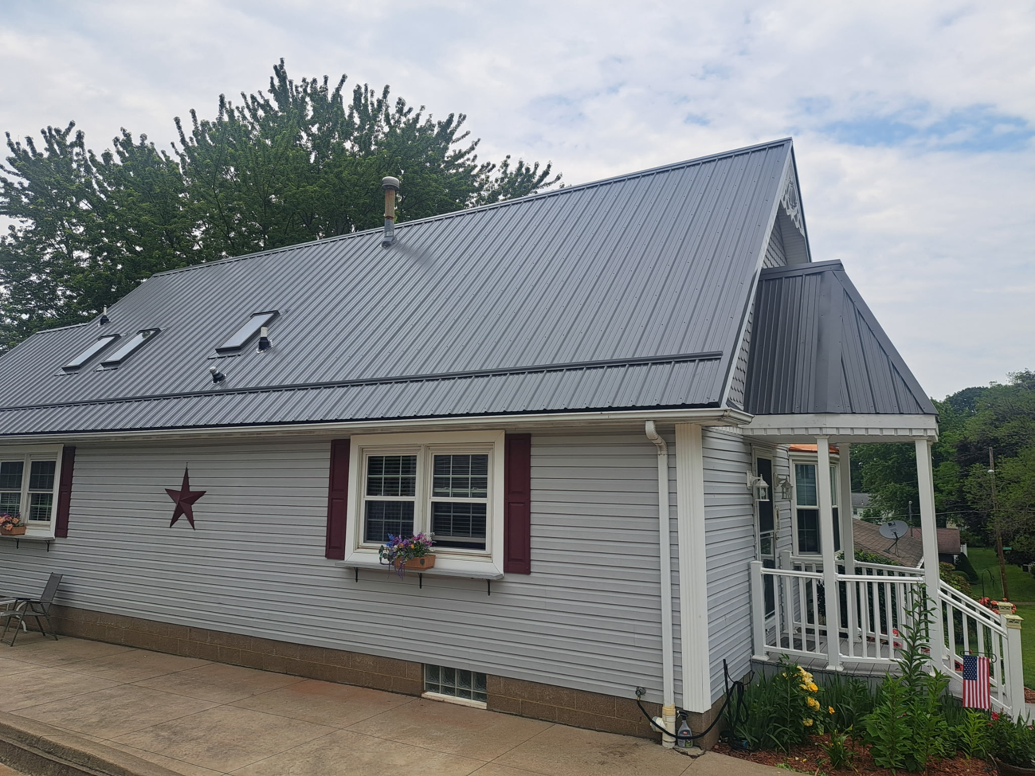 Amish roofer centerville pa